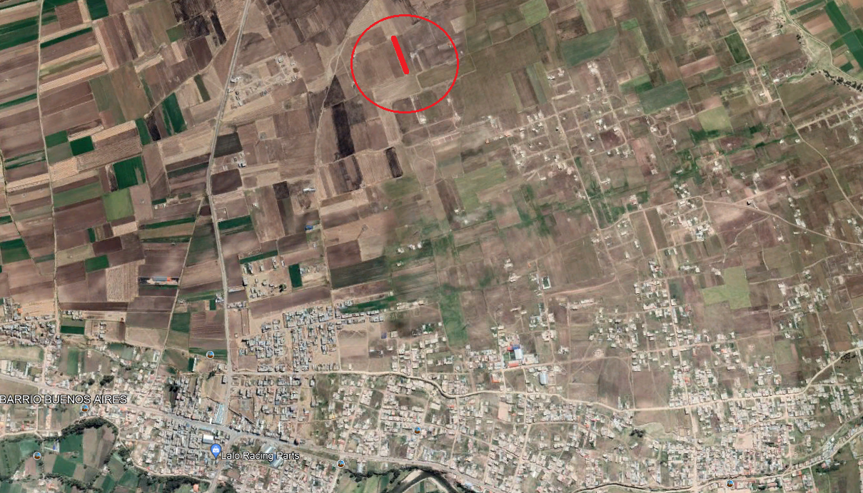 Terreno agrícola en Sicaya